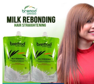 Bremod Classic and Milk Rebonding Hair Straightening Rebonding Cream A and B