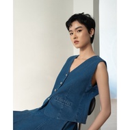 FLOMORS - FANYA TOP INDIGO