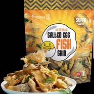 Snack FISH SKIN SALTED EGG Chips FRAGRANCE FISH SKIN SALTED EGG 100gr
