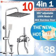 High Quality 304 Stainless Steel Shower Faucet Set Hot and Cold Shower Set Rainfall Shower Head