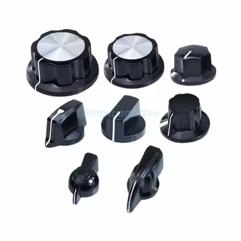 2pcs 6mm K7-1 K7-2 MF-A01 03 04 05 MF-B02 K18-3 JN32 Bakelite Chicken beaks Band Rotary Switch Knob 