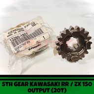 5th / 6th gear gearbox Input / Output Original Kawasaki RR / ZX 150