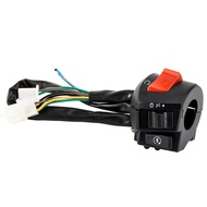 New Motorcycle Switches Motorbike Horn Button Turn Signal Electric Fog Lamp Light Start Handlebar Wa