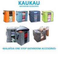 KAUKAU Space Saving Foldable Storage Bag For Clothes, Blanket, Bed Sheet, Toys Organizer Box Holder 