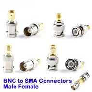 BNC to SMA Connectors SMA BNC Adapter Male to Female for Antenna/Extension Cable SMA to BNC RF Conne