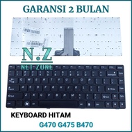 Laptop Keyboard G470 Series G475 B470 B475 B490 V370 V470 Z470 BLACK -NZONE