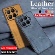 Xiaomi 15T Pro Sheepskin Leather Texture Casing For Xiaomi 15T Pro 15TPro 15 T Xiaomi15T Pro Xiaomi1