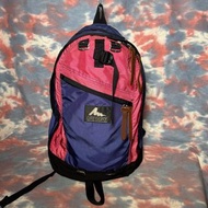 90% new 美國製 Gregory Daypack Backpack 26L Pink x purple 粉紅x紫色 尼龍防爆拉鏈背囊 書包 背包