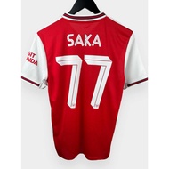 Top quality 2019-20 Arsenal home retro jersey SAKA #77
