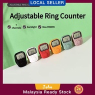 Cincin Zikir Ring Digital Tasbih LED Display USB Rechargeable Tally Counter Tasbih Zikir Digital Cin