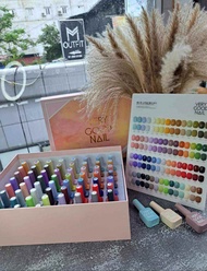 สีเจล very good nail 60 สี ( ขนาด 15ml) แถม ชาร์จสี และแถมท็อปกับเบส สีทาเล็บ 1B