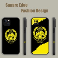 Casing For Redmi Note 11 11t 11s Pro Plus  12 12C 13C 4G 5G Malaysia crest fc logo yellow Football A