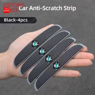 [Ready Stock] 4Pcs/set BMW Logo Rubber Car Anti-Collision Strip Car Door Guard Protector Door Edge T