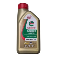 CASTROL POWER1 10W-40 0.8L SCOOTER OIL and Lubricant