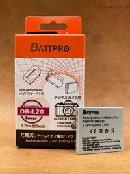 PLB103 PLB-103 PA-Bo07 DB-L20 DBL20電池合Sanyo CG9,Xacti CG65,Xacti CA65,Xacti E7,Xacti VPC-E60相機及多款B&O