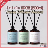 (1+1+1Best Scent)200ml Korea ASCENT Nature Diffuser Green Airy  BlackCherry Birthday Gift Ascent Dif