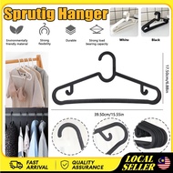 10/30PCS Clothes Hanger Shirt Hanger Skirt Hanger Trouser Hanger Anti Slip Hanger Set衣架