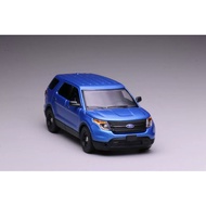 Mytopshop 1:64 596 Blue Explorer SUV Sports Model Diecast Metal Car New Collection