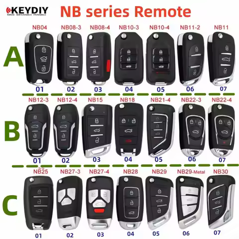 KEYDIY Multi-functional KD Remote Control NB Series Key NB04 NB08 NB10 NB11 NB12 NB15 NB18 NB22 NB29