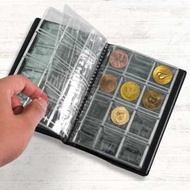 World Coin Stock 120 Slot Coin Collection Album Wallet - Black organizer
