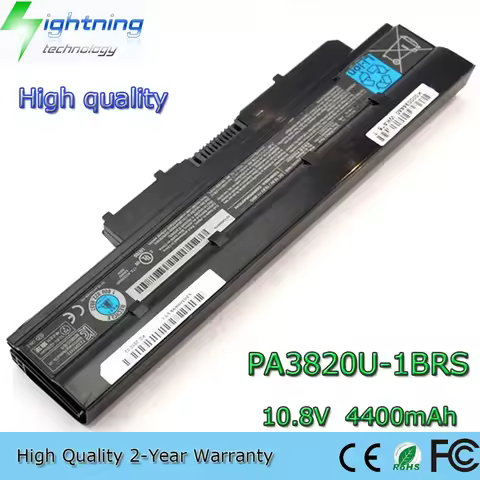 High quality PA3820U-1BRS 10.8V 4400mAh Laptop Battery for Toshiba Satellite DynaBook T215D T230 T23