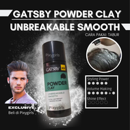 Gatsby Powder Clay Unbreakable Smooth Hair Styling Powder 20gr