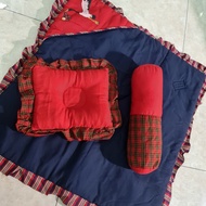 babtscots blanket selimut matras bantal guling set preloved