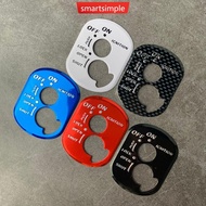 SMARTSIMPLE Aluminum Motorcycle Ignition Switch Key Lock Cover Motorbike Accessories For Honda Beat 