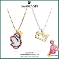 💖Swarovski💖อัญมณี 520 ชุด (2) สร้อยคอจี้หงส์สีชมพู, S925 สร้อยคอแฟชั่นสตรีเงินสเตอร์ลิงของขวัญวันวาเลนไทน์วันเกิด