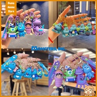 GANTUNGAN Anime Store World - 3D Chibi Monster Inc Keychain Cute Disney CharacterKeychain