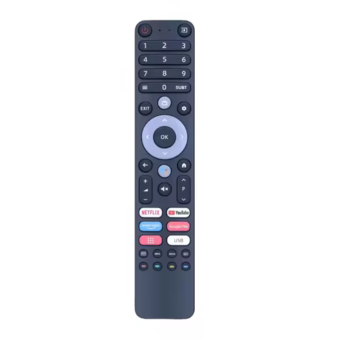Remote control for DEXP A321, A431, A501, A551, Q551, Q651 Viomi TVD2290B CHIQ Plusham UA501UHD TV