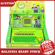 🔥Ready Stock🔥Auntton Children Laptop Leaner  Digital Book Laptop with Keyboard Ben10 Laptop