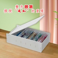 Household Cash Register Cash Box Flip Storage Box Financial Banknotes Coins Cash Register Drawer Cas
