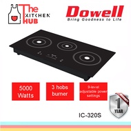 Dowell IC-320S 3 Hobs Induction Cooker