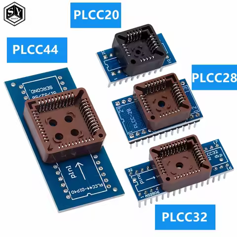 PLCC20 PLCC28 PLCC32 PLCC44 to DIP 20 28 32 44 USB Universal Programmer IC Adapter Tester Socket for