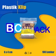 PLASTIC CLIP SIZE 4 X 6 - @CONTENTS 10 PACKS - CLEAR KP CLIP BAG SIZE 4X6