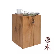 Sofa Corner Table Coffee Table Wood Retro B & B Side Table Pier Stool Square Stool Log Nordic Solid 