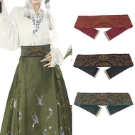 Ethnic Embroidery Belt Girdle Skirt Decoration Elastic Embroidery Elastic Retro All-Match Hanfu Acce
