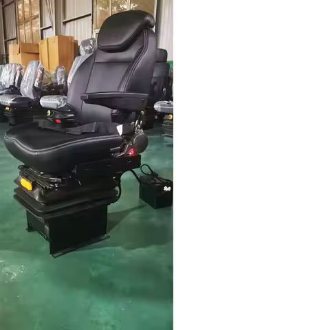 Factory Supply Quality High Truck Seat Air Suspension Truck Driver Seat Pvc Tractor Seat