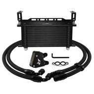 19/22/25 Row AN10 Oil Cooler w/ Bracket Kit Engine For GM Chevrolet Corvette Camaro C5 C6 LS1 LS2 19
