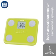 Tanita Body Composition Monitor BC-730 Green | Super Compact & Lightweight Scale