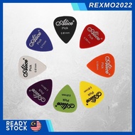 REXMO - Alice Guitar Pick Acoustic Picks Thickness Mix Electric Bass Acoustic Suitable for Guitar/Ukulele Beginner