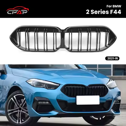Grills Hood BMW 2 Series Front Grille Bumper Kidney Hood Grills Double Slat ABS For BMW For BMW 2 Se