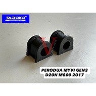 TAROKO PERODUA MYVI GEN3 D20N M800 2017 FRONT STABILIZER BUSH / ANTI ROLL BATR BUSH