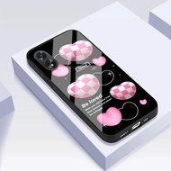 HP Oppo A38 A18 Glass Softcase - Casing Oppo A38 A18hp - Oppo A38 A18 Glossy Glass Softcase - Oppo A