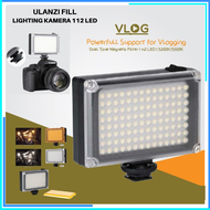 COD Ulanzi Fill Light Lampu Kamera Video Portable 112 LED Beads / lampu lighting kamera dslr canon v