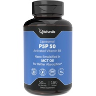 Naturalis Liposomal P-5-P 50mg 180 Softgels | Better Absorbed Vitamin B6