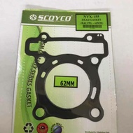 Nvx head gasket 62mm & 63mm# head copper gasket 62&53#Head copper top set