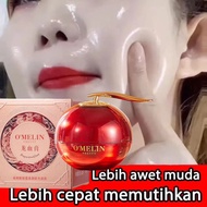 Cream pemutih omelin-Whitening Brightening Anti aging Cream-krim kristal glowing-krem pelembab muka-