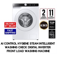 [Model 2022] Samsung 8.5KG AI Control Front Load Washer | WW85T504DTT/FQ (Washing Machine,Top Loader,Mesin Basuh,洗衣机)